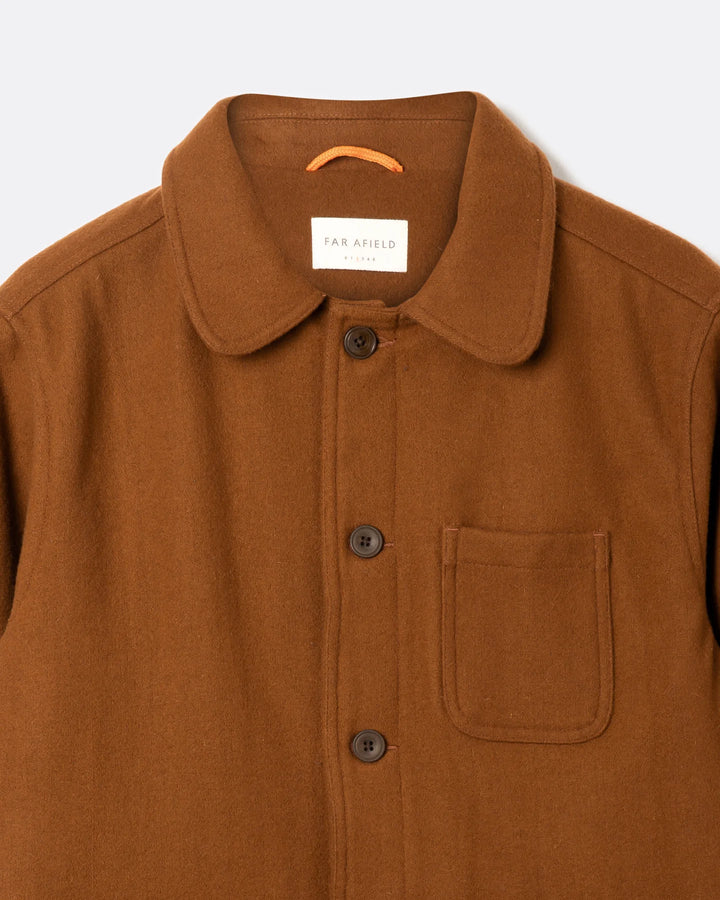 Far Afield Station Jacket in Brown | Buster McGee Daylesford