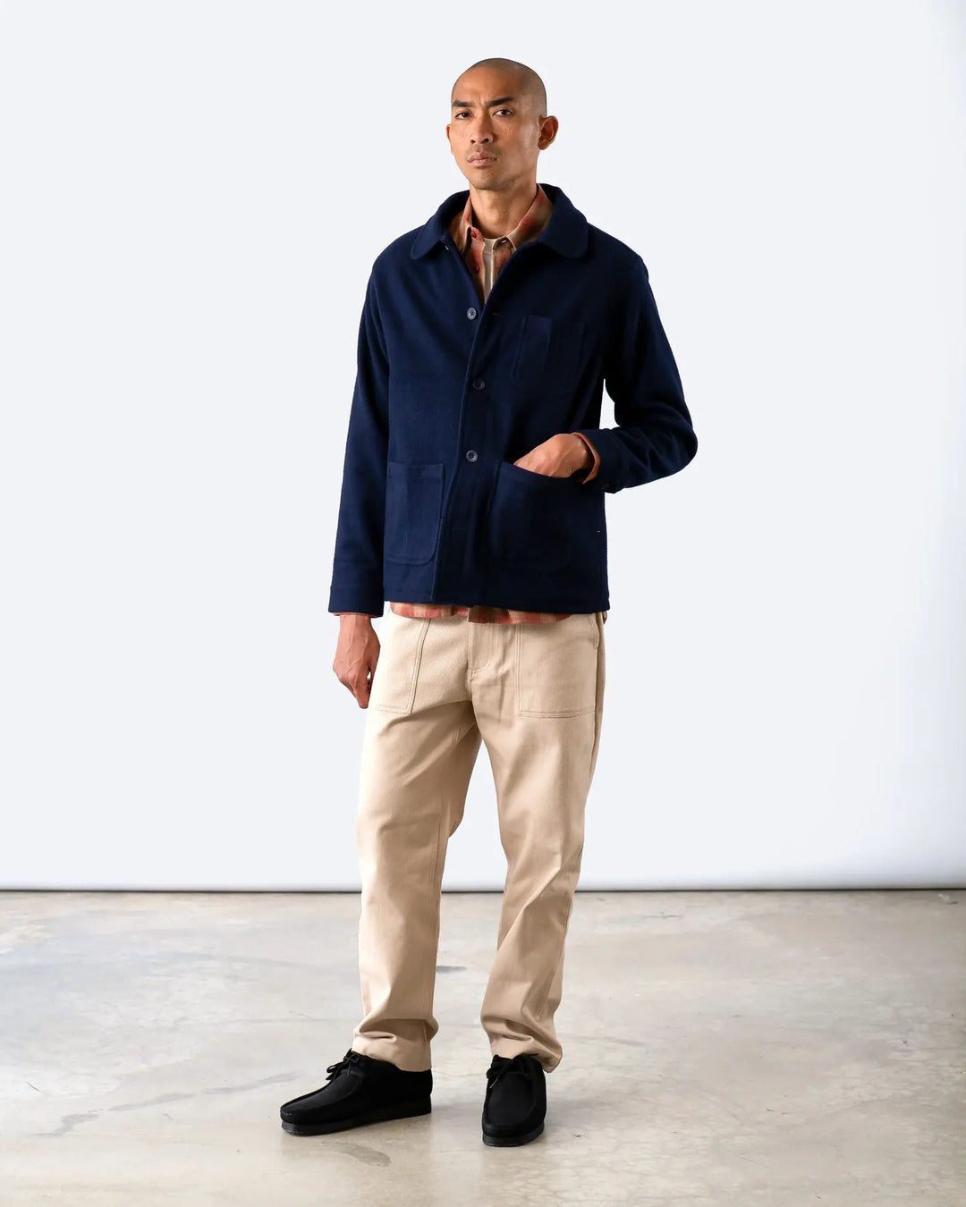 Far Afield Station Jacket in Navy