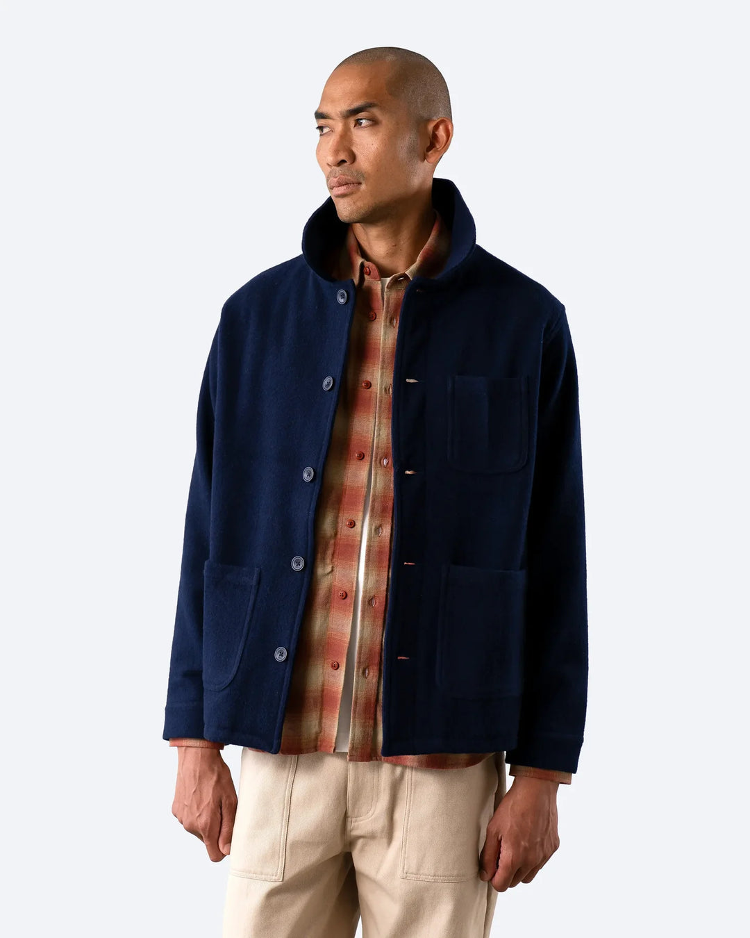 Far Afield Station Jacket in Navy | Buster McGee Daylesford