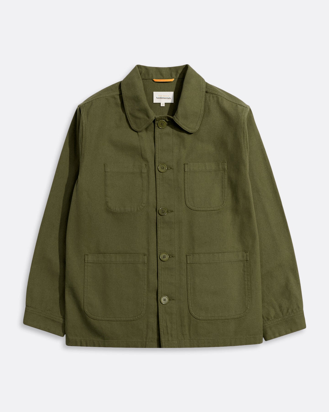 Far Afield Station Jacket in Green Panama Twill | Buster McGee