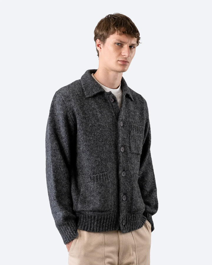 Far Afield Station Cardigan in Grey