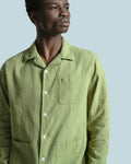 Far Afield Dewey Shirt Slub in Green | Buster McGee Daylesford