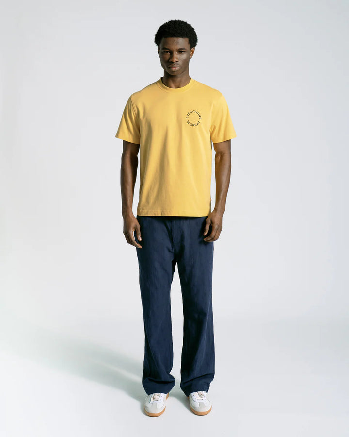 Far Afield Graphic Short Sleeve T-Shirt in Yellow | Buster McGee