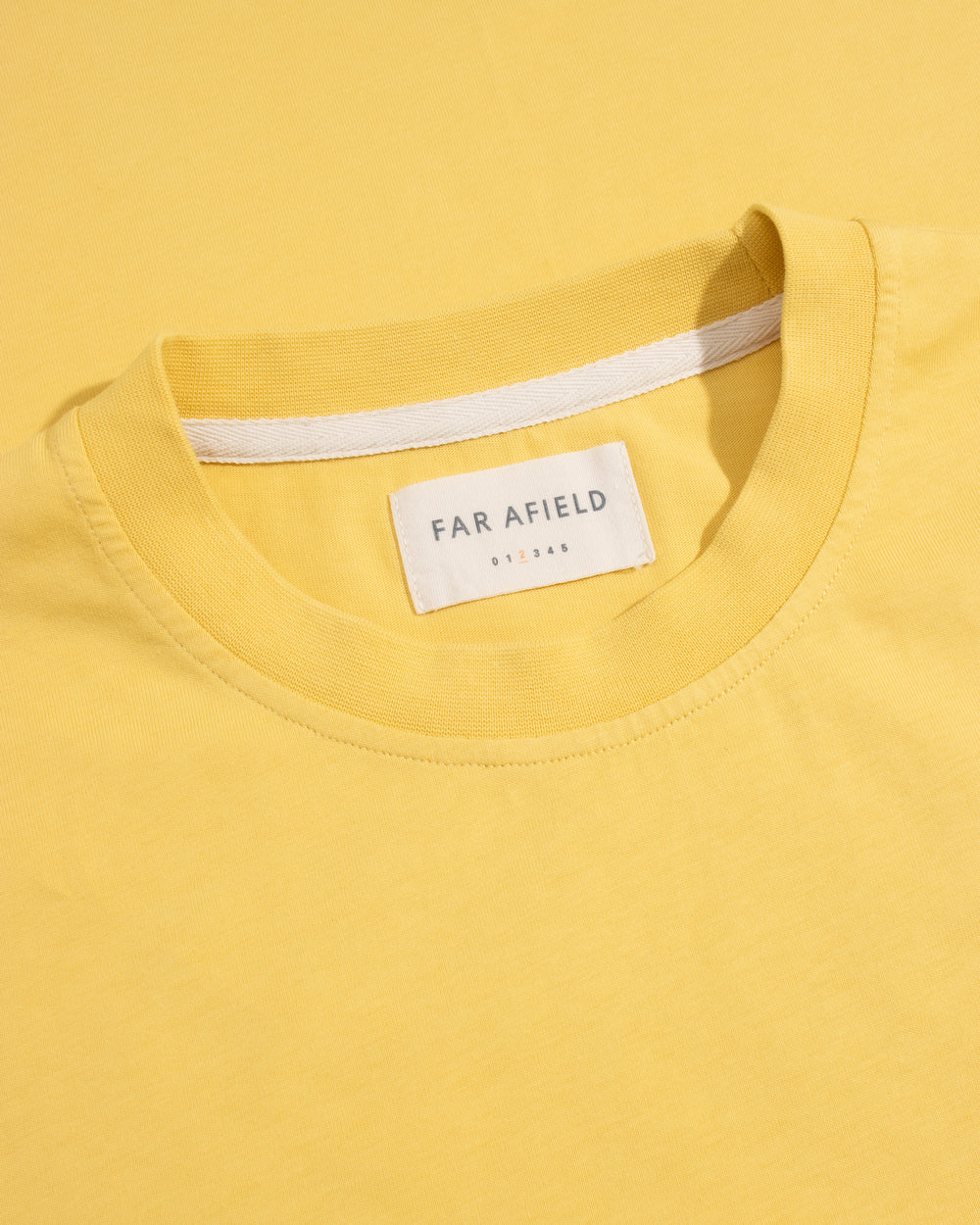 Far Afield Graphic Short Sleeved T-Shirt in Yellow | Buster McGee