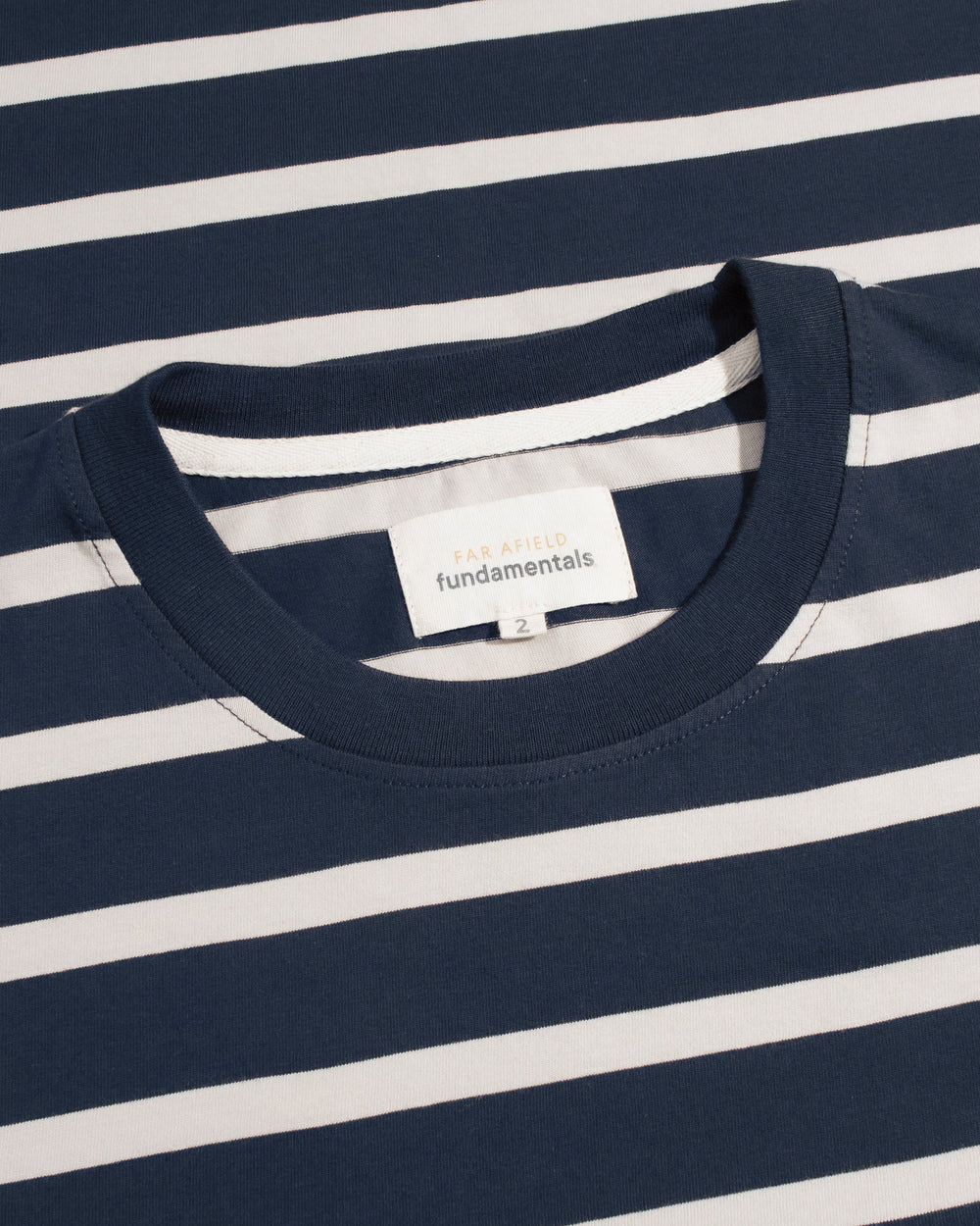 Far Afield Breton Stripe Longsleeve Tee in Navy Sand | Buster McGee