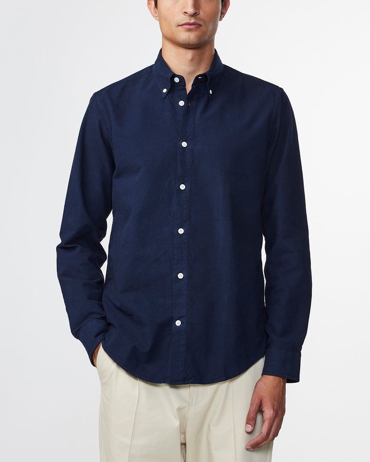 NN07 Arne No PKT 5725 Shirt in Navy Blue | Buster McGee