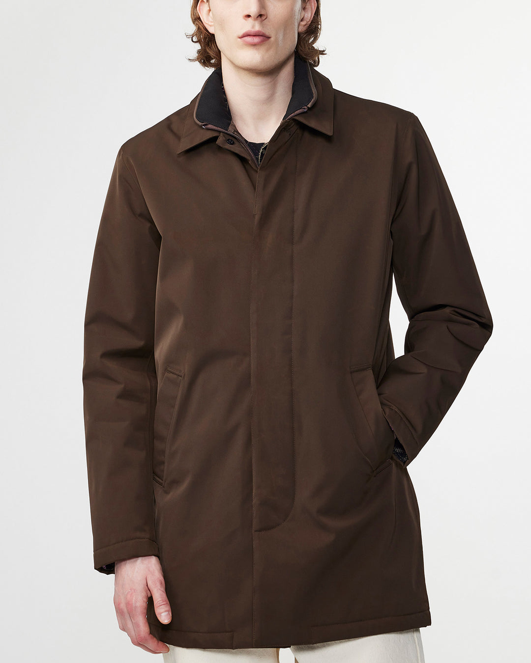 NN07 Blake 8240 Trench Coat in Demitasse | Buster McGee