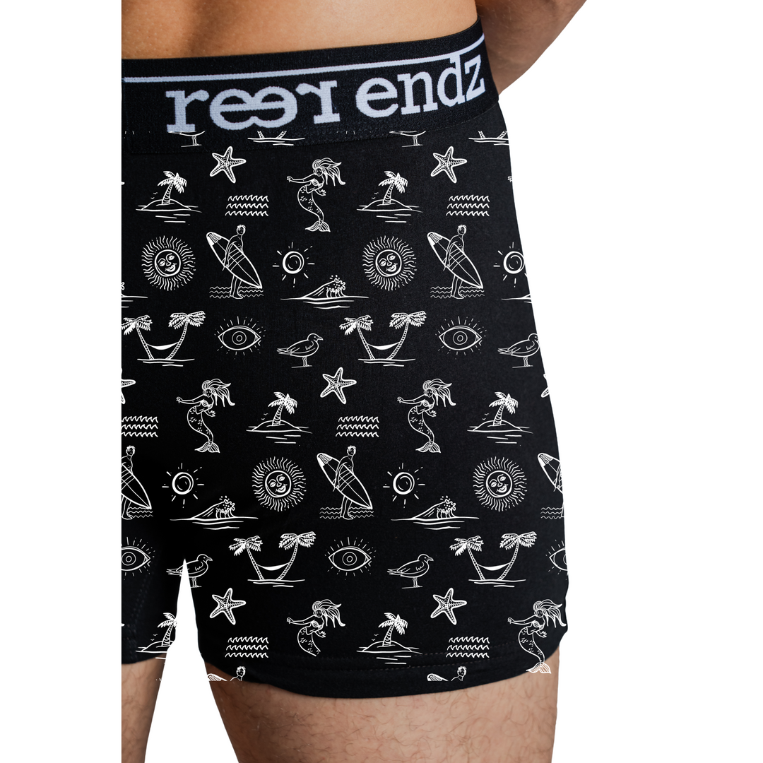 Reer Endz Abstract Horizon Organic Cotton Trunks