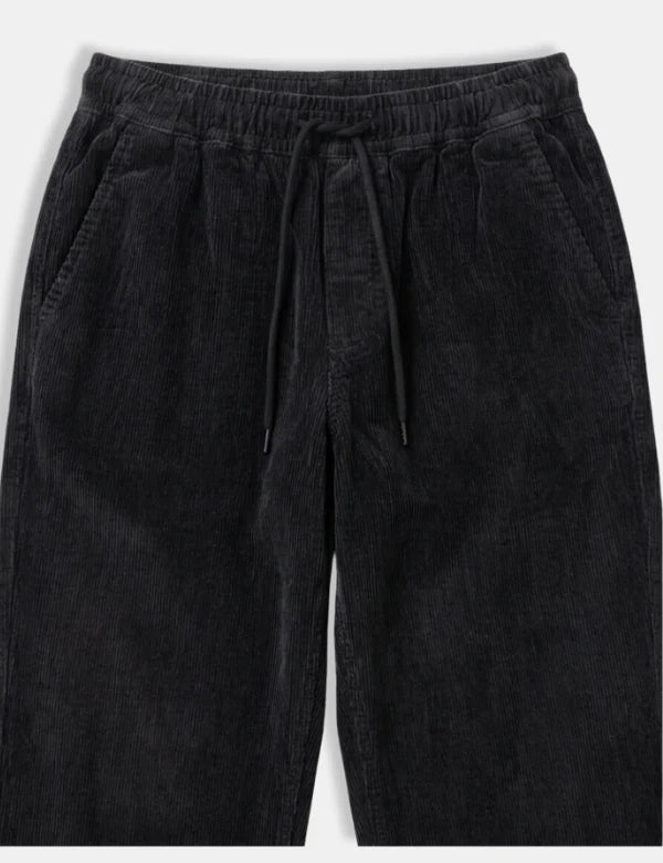 Mr Simple Burbank Elastic Cord Pant in Charcoal