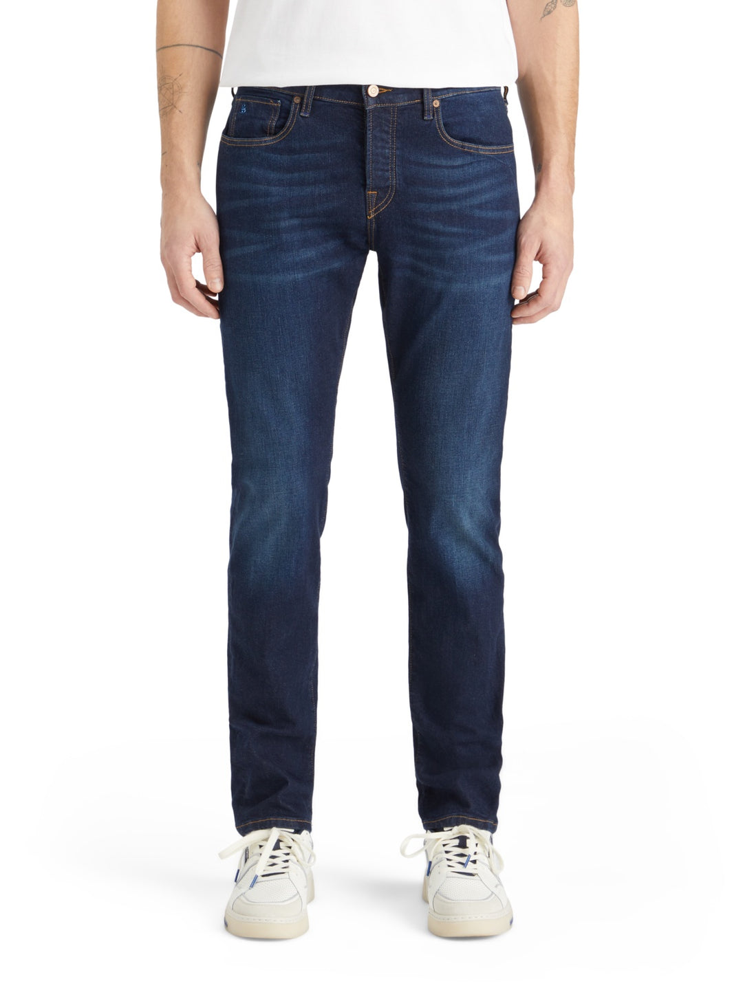 Scotch & Soda CORE Ralston Beaten Blue Jeans | Buster McGee