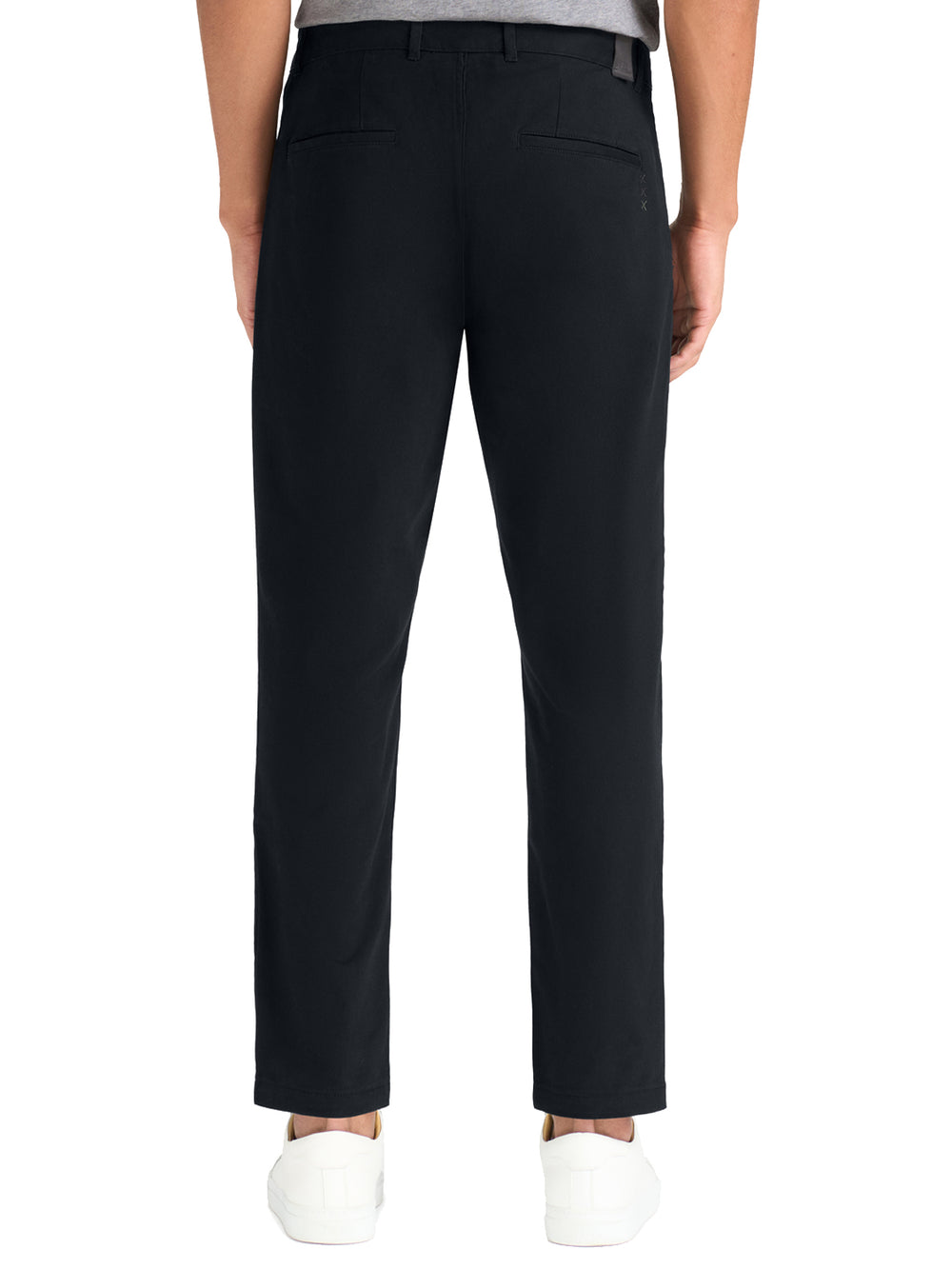 CORE Drift Organic Cotton Blend Twill Chino in Black | Buster McGee