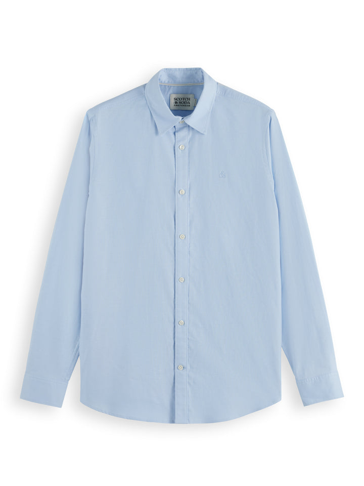 CORE Oxford Solid Shirt in Shirt Blue | Buster McGee