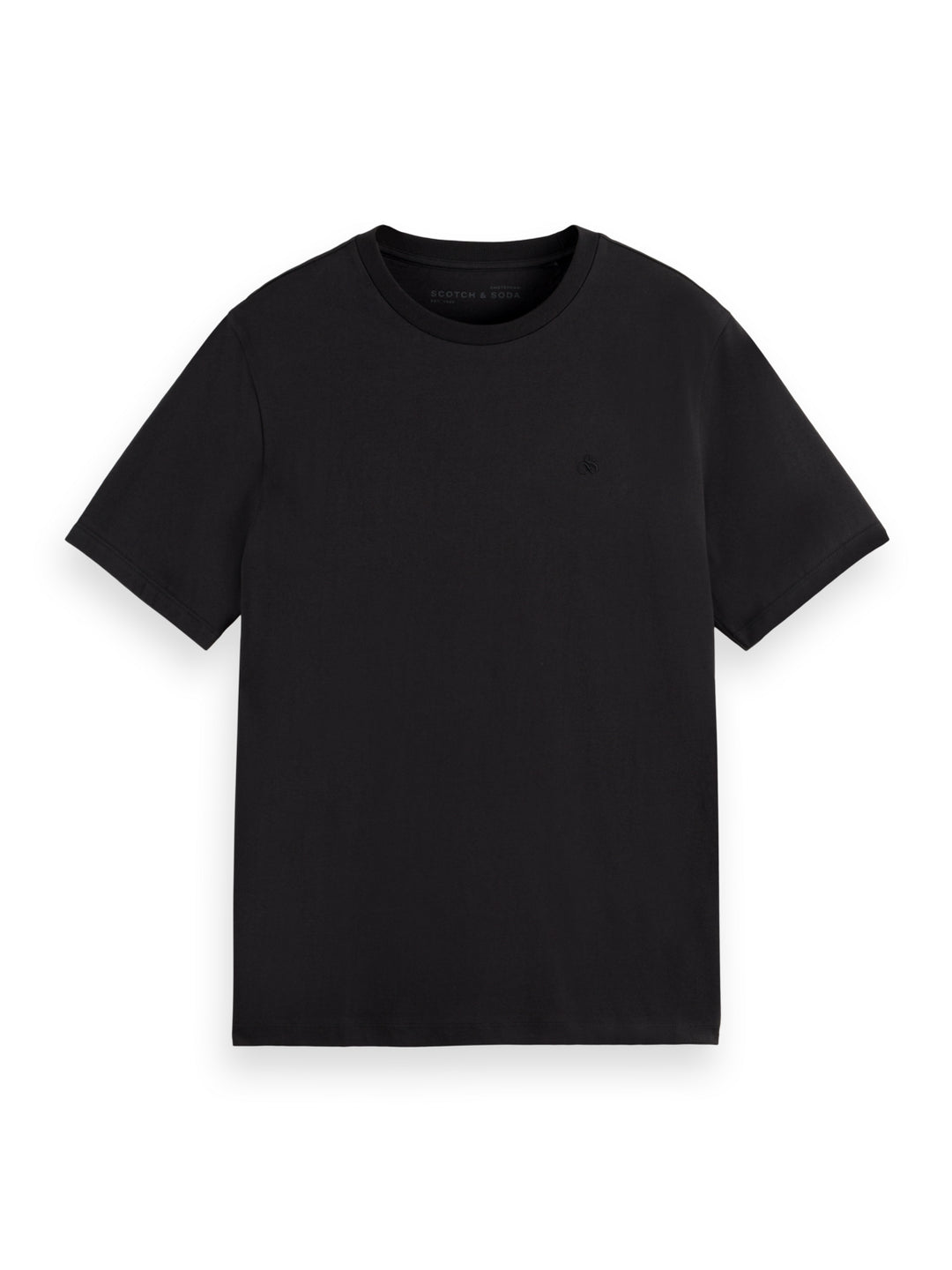 Scotch & Soda CORE Logo Tee Shirt in Black | Buster McGee