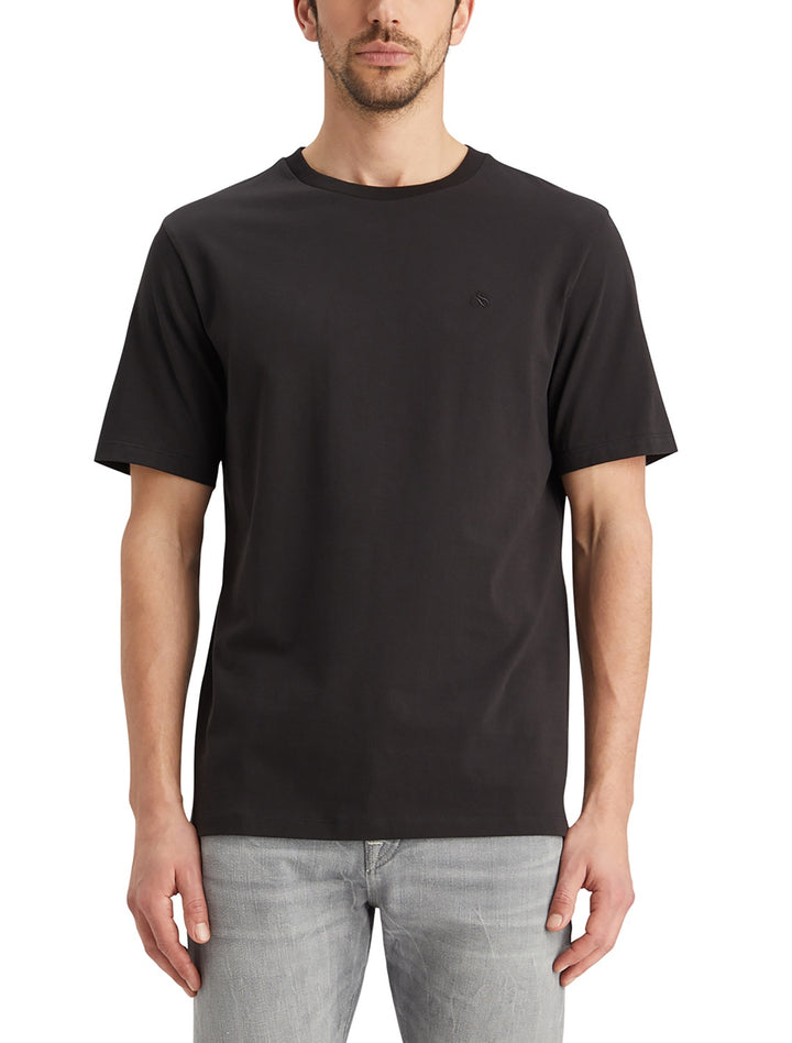 Scotch & Soda CORE Logo Tee Shirt in Black | Buster McGee