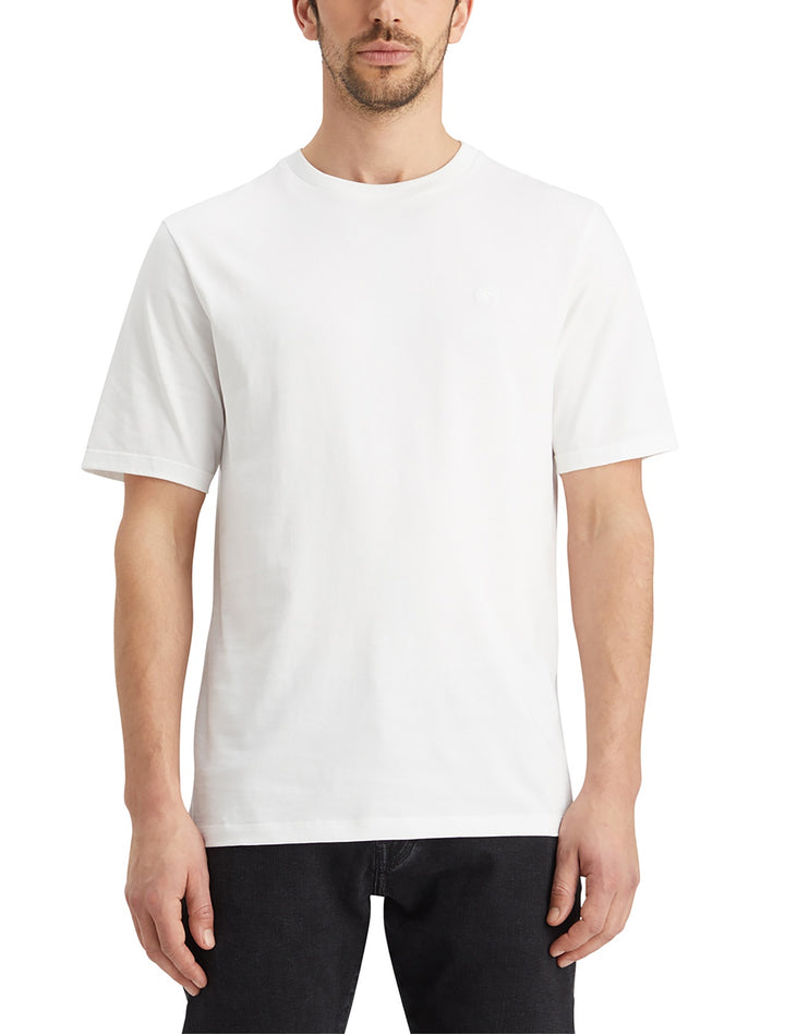 Scotch & Soda CORE Logo Tee Shirt in White | Buster McGee