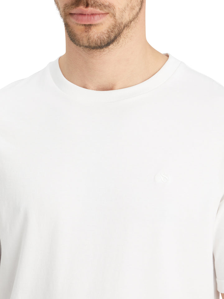 Scotch & Soda CORE Logo Tee Shirt in White | Buster McGee