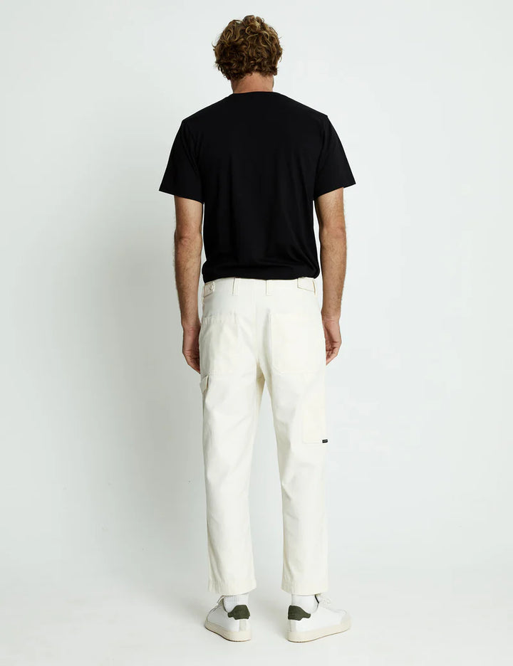 Mr Simple Carpenter Pant in Off White | Buster McGee