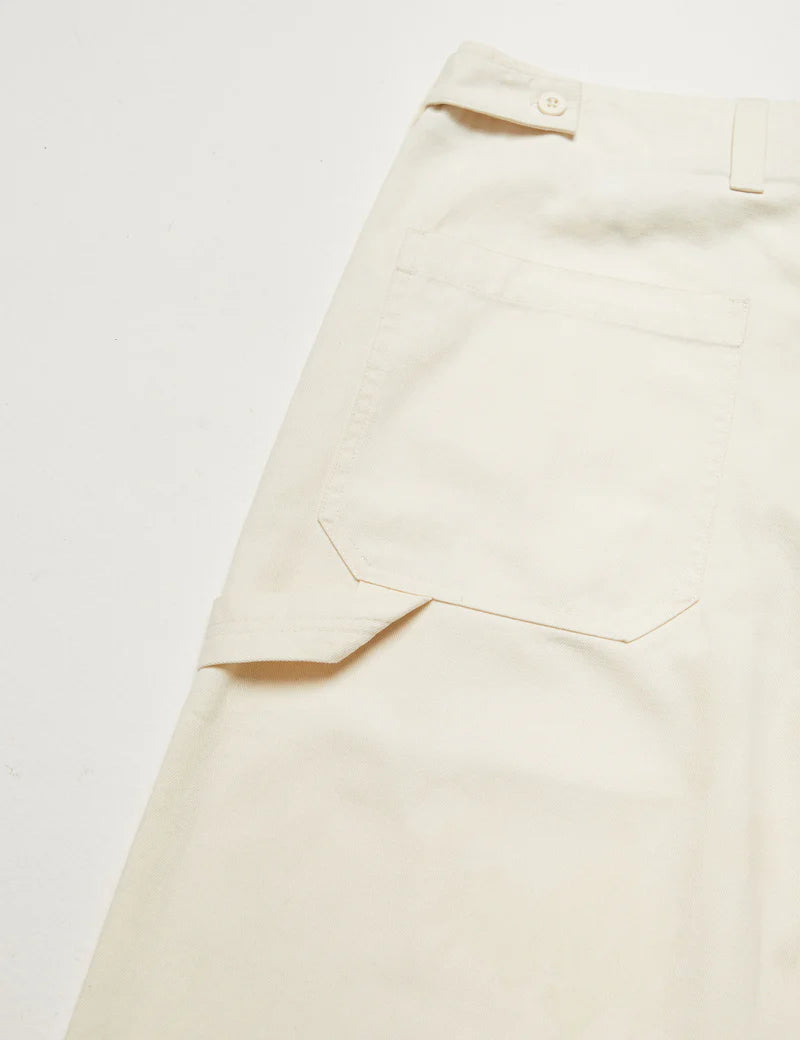 Mr Simple Carpenter Pant in Off White | Buster McGee