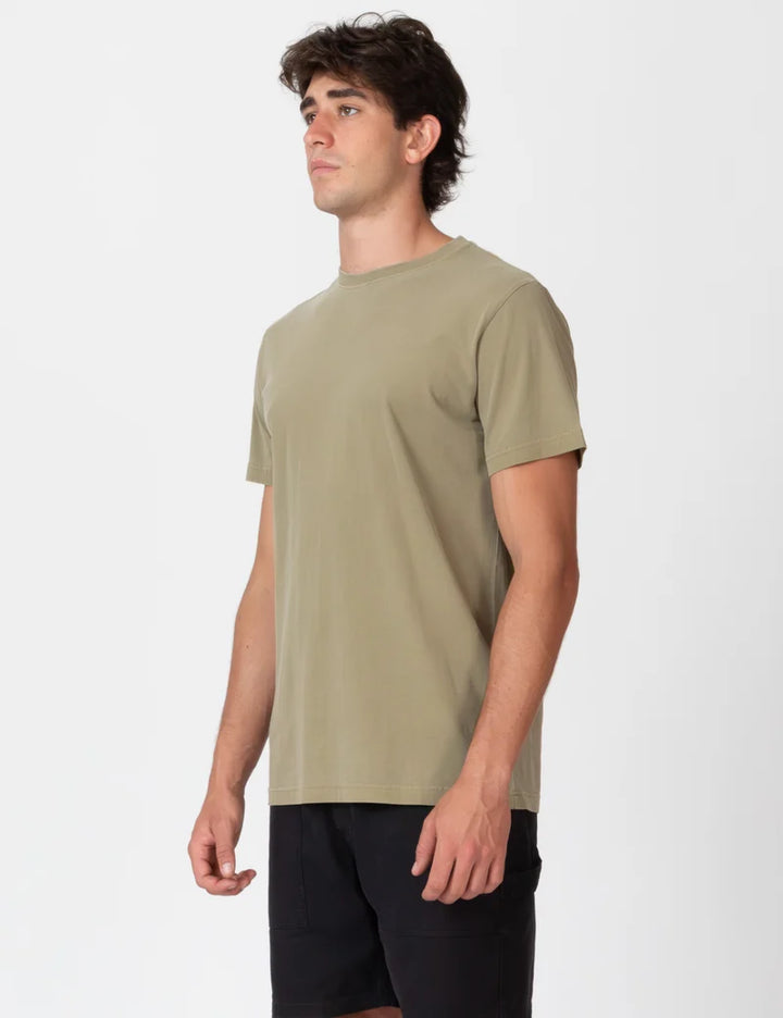 Mr Simple Reginald Vintage Tee in Fatigue Fade
