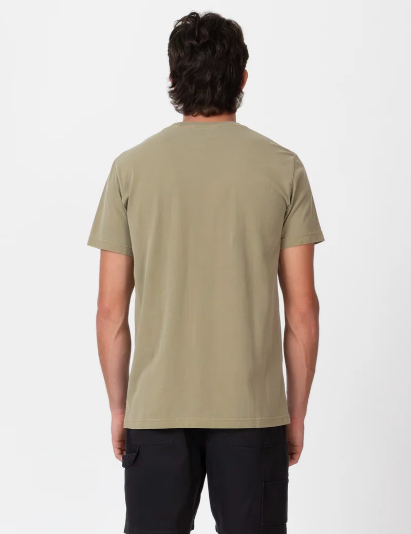 Mr Simple Reginald Vintage Tee in Fatigue Fade