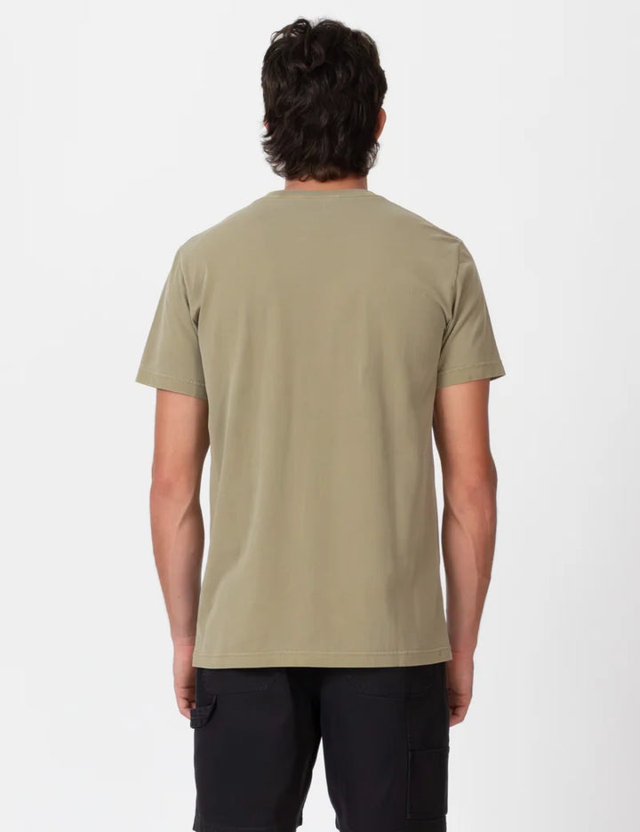 Mr Simple Reginald Vintage Tee in Fatigue Fade