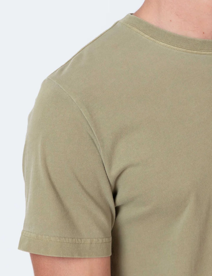 Mr Simple Reginald Vintage Tee in Fatigue Fade