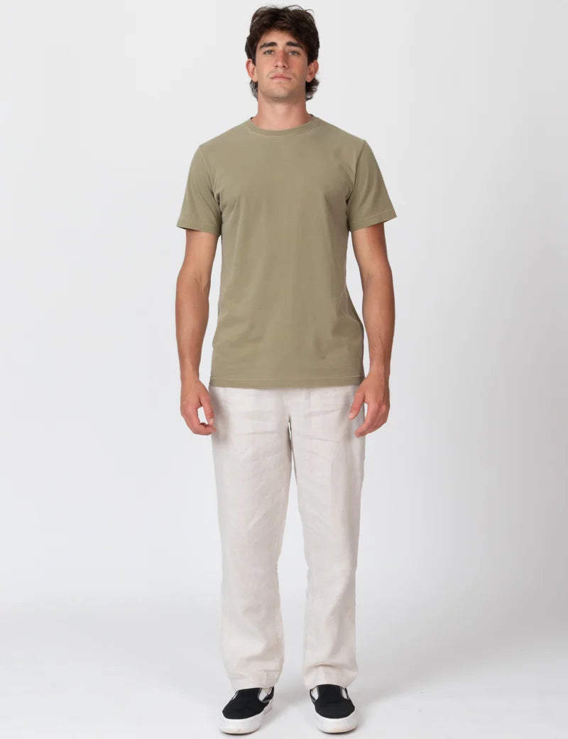 Mr Simple Reginald Vintage Tee in Fatigue Fade | BUSTER MCGEE