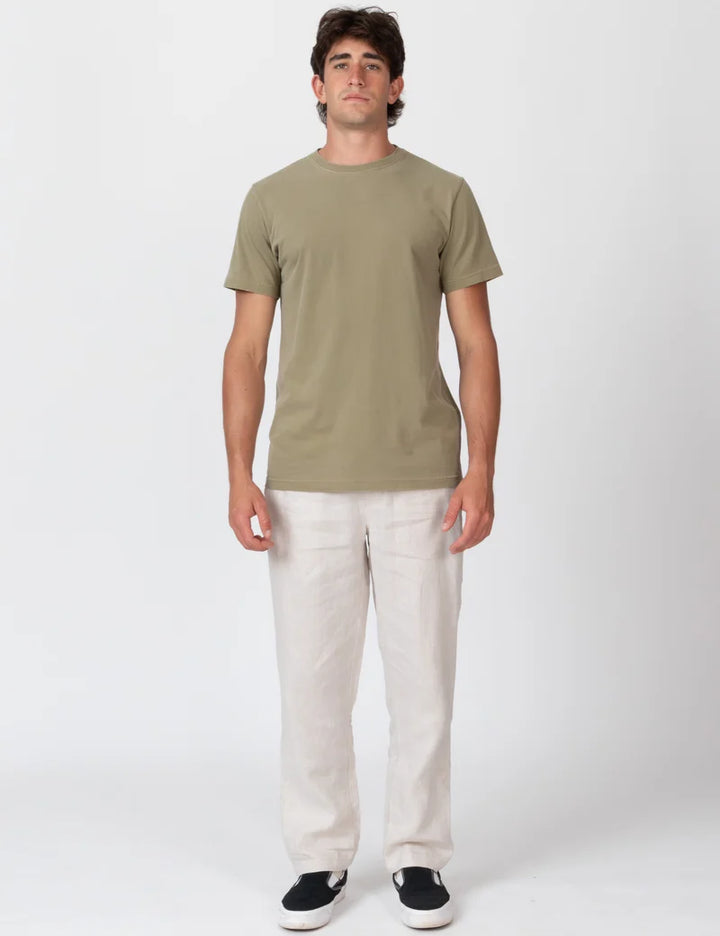 Mr Simple Reginald Vintage Tee in Fatigue Fade | BUSTER MCGEE