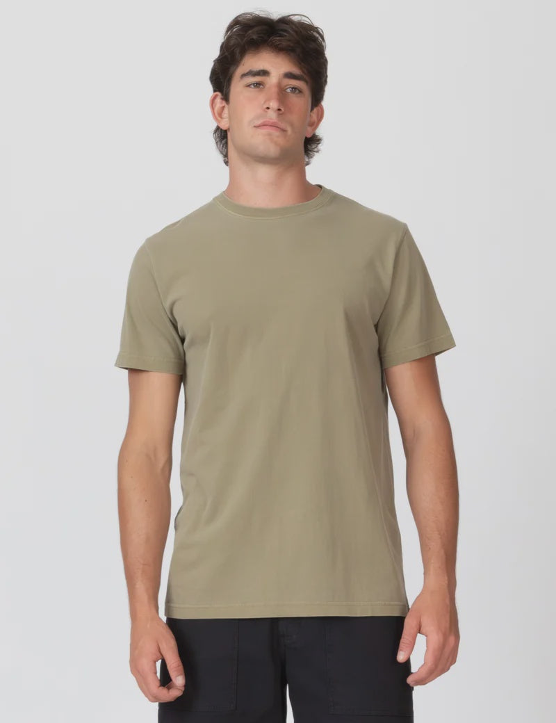 Mr Simple Reginald Vintage Tee in Fatigue Fade | BUSTER MCGEE