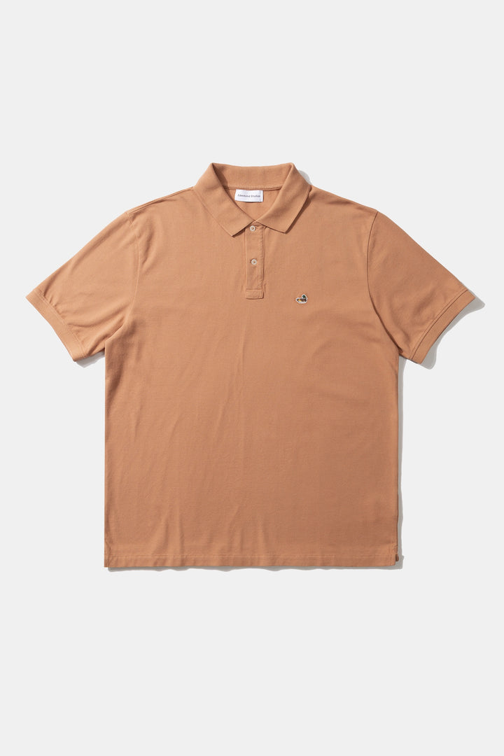 Edmmond Studies Duck Polo in Plain Copper | Buster McGee