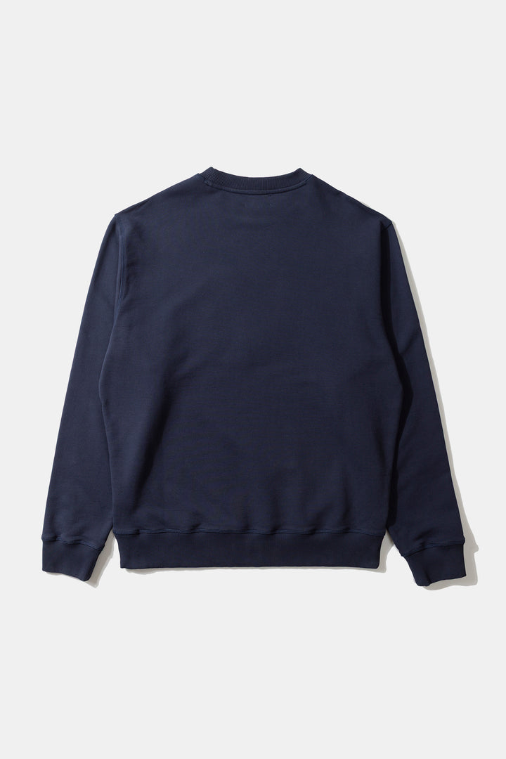 Edmmond Studios Duck Hunt Sweatshirt in Plain Navy | Buster McGee