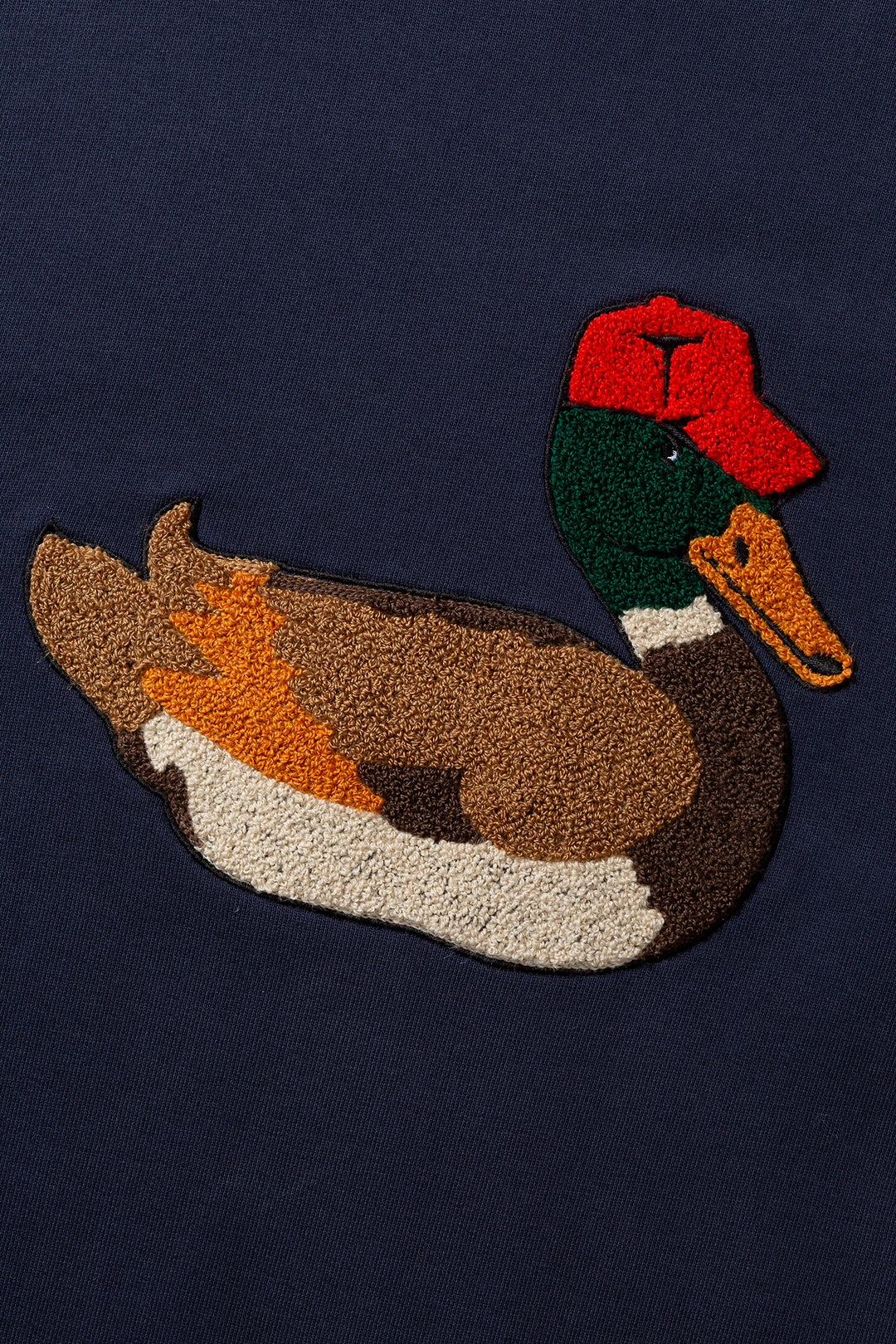 Edmmond Studios Duck Hunt Sweatshirt in Plain Navy | Buster McGee