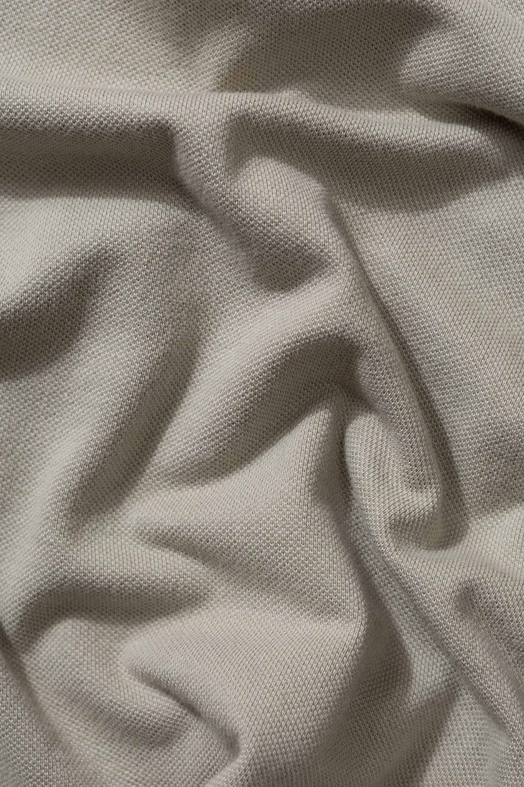 Edmmond Duck Polo in Plain Taupe