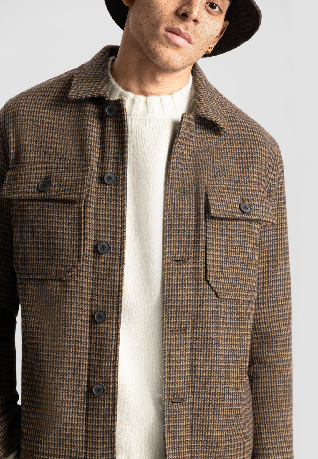 DSTREZZED - Tann Overshirt in Olive | Buster McGee