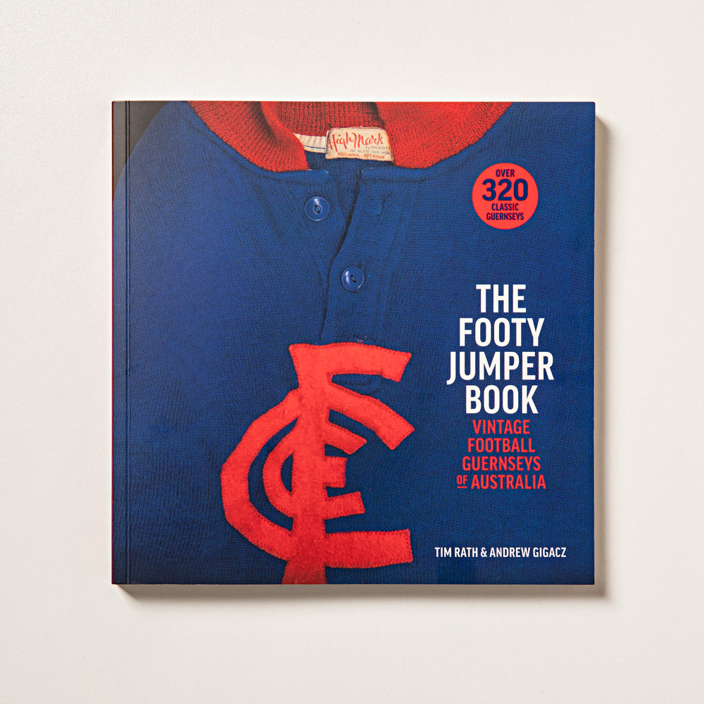 Footy Jumper Book - Vintage Football Guernseys of Australia | Buster McGee 