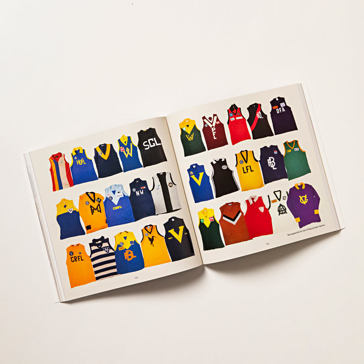 Footy Jumper Book - Vintage Football Guernseys of Australia | Buster McGee 