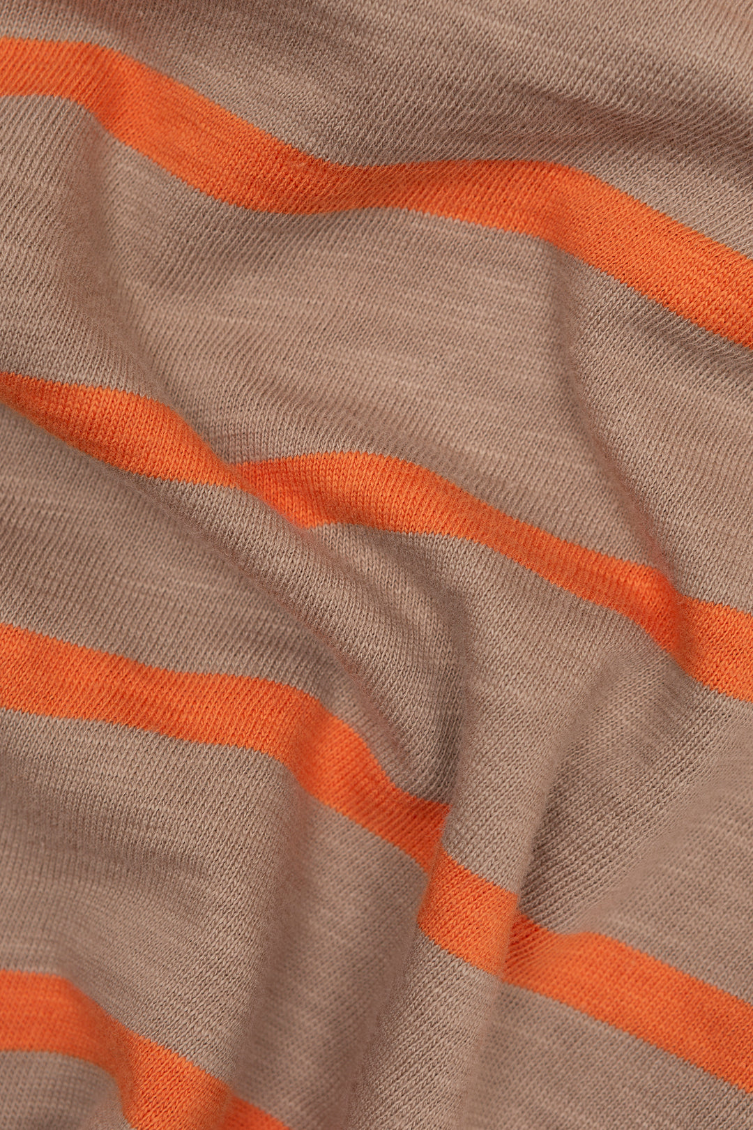 Edmmond Studios Flame Stripes Tee in Plain Brown | Buster McGee