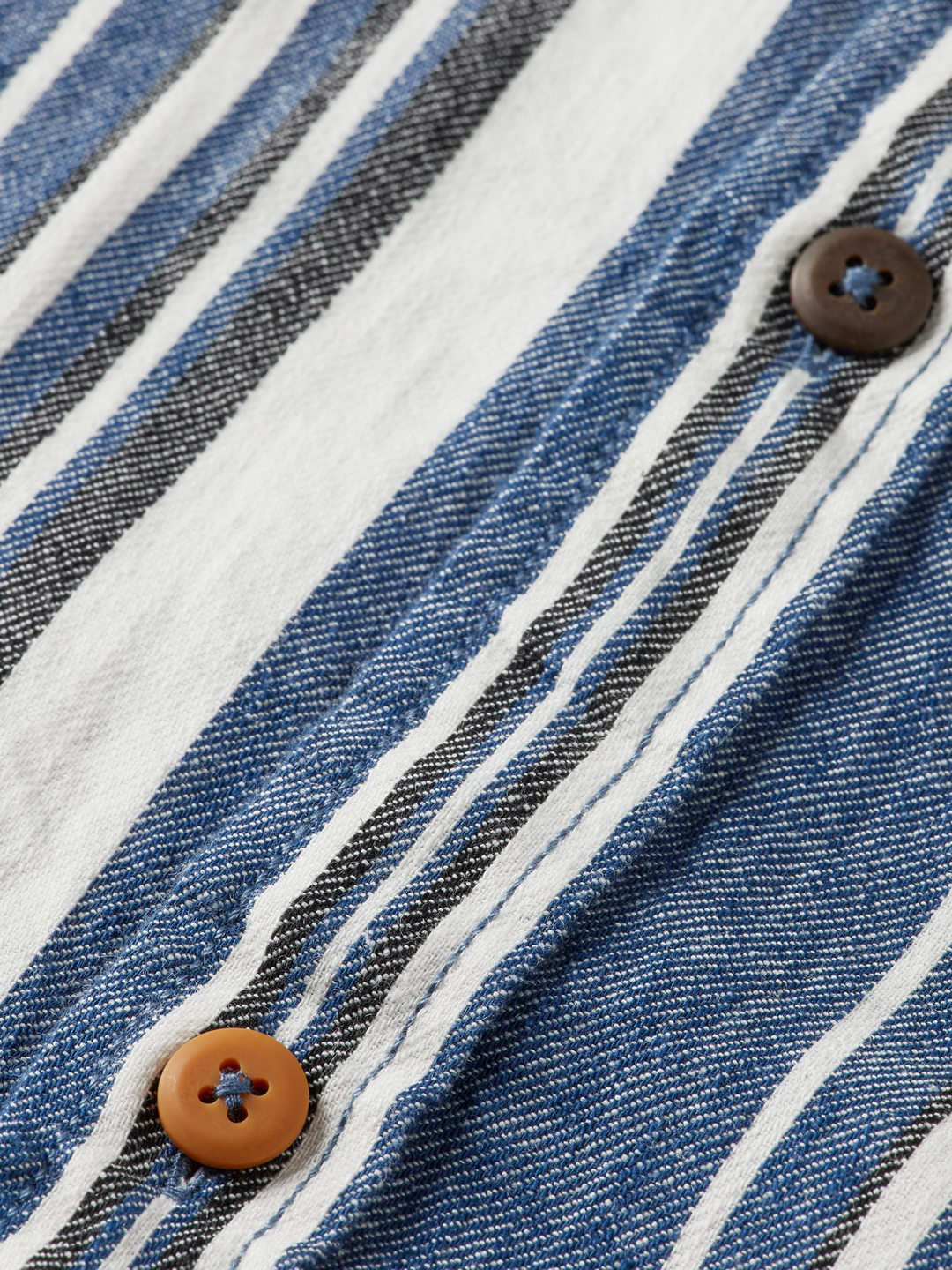 Yarn Dyed Linen-Blended Shirt Combo A 0217 | Buster McGee