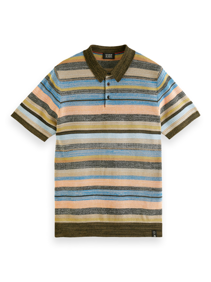 Striped Organic Cotton Polo Combo A 0217 | Buster McGee