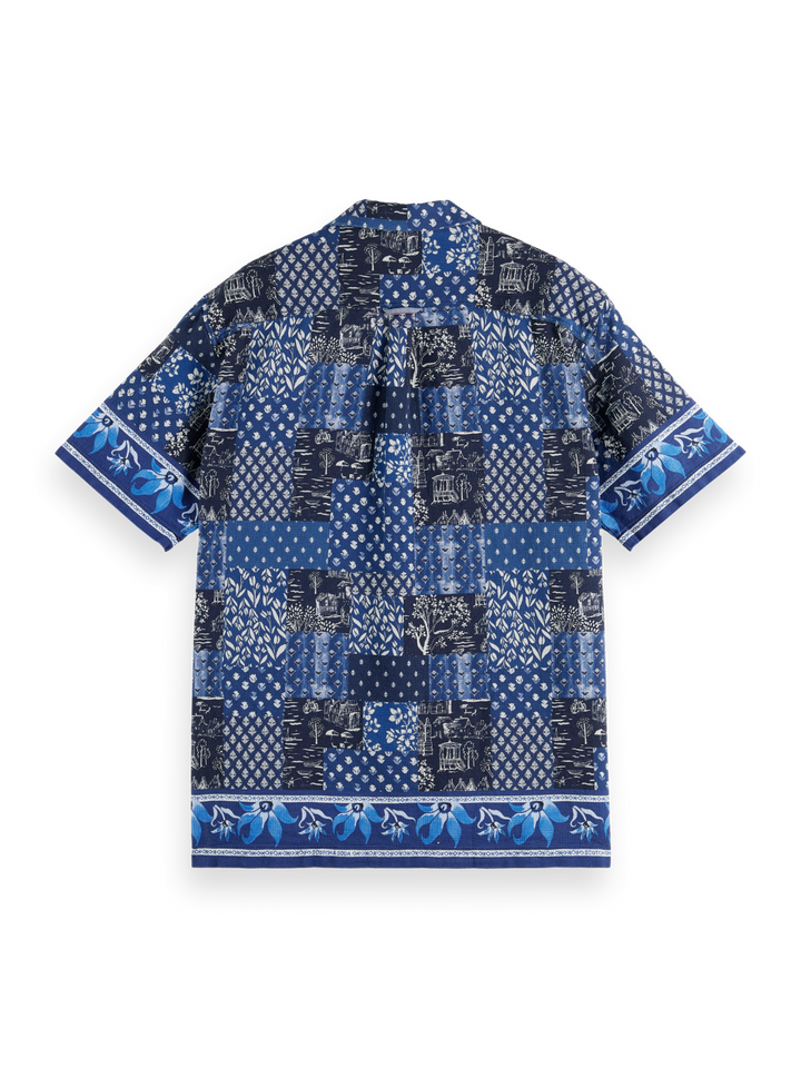 Basket Weave Short Sleeved Hawaiian Shirt Combo A 0217 | Buster McGee