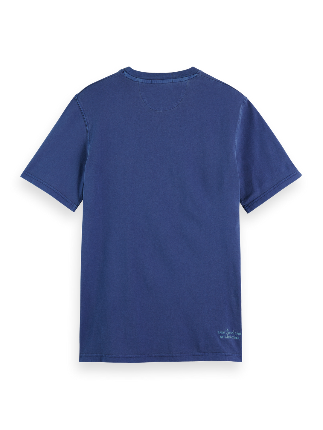 Regular Fit Garment Dyed Tee in Marine | Buster McGee