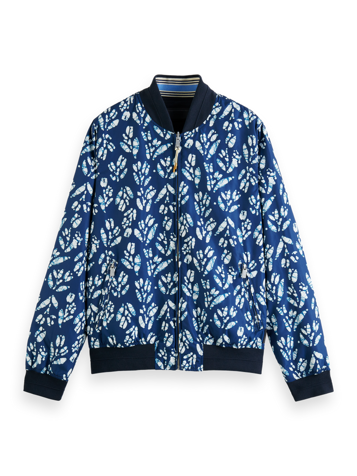 Printed Reversible Bomber Jacket Combo D 0220 | Buster McGee