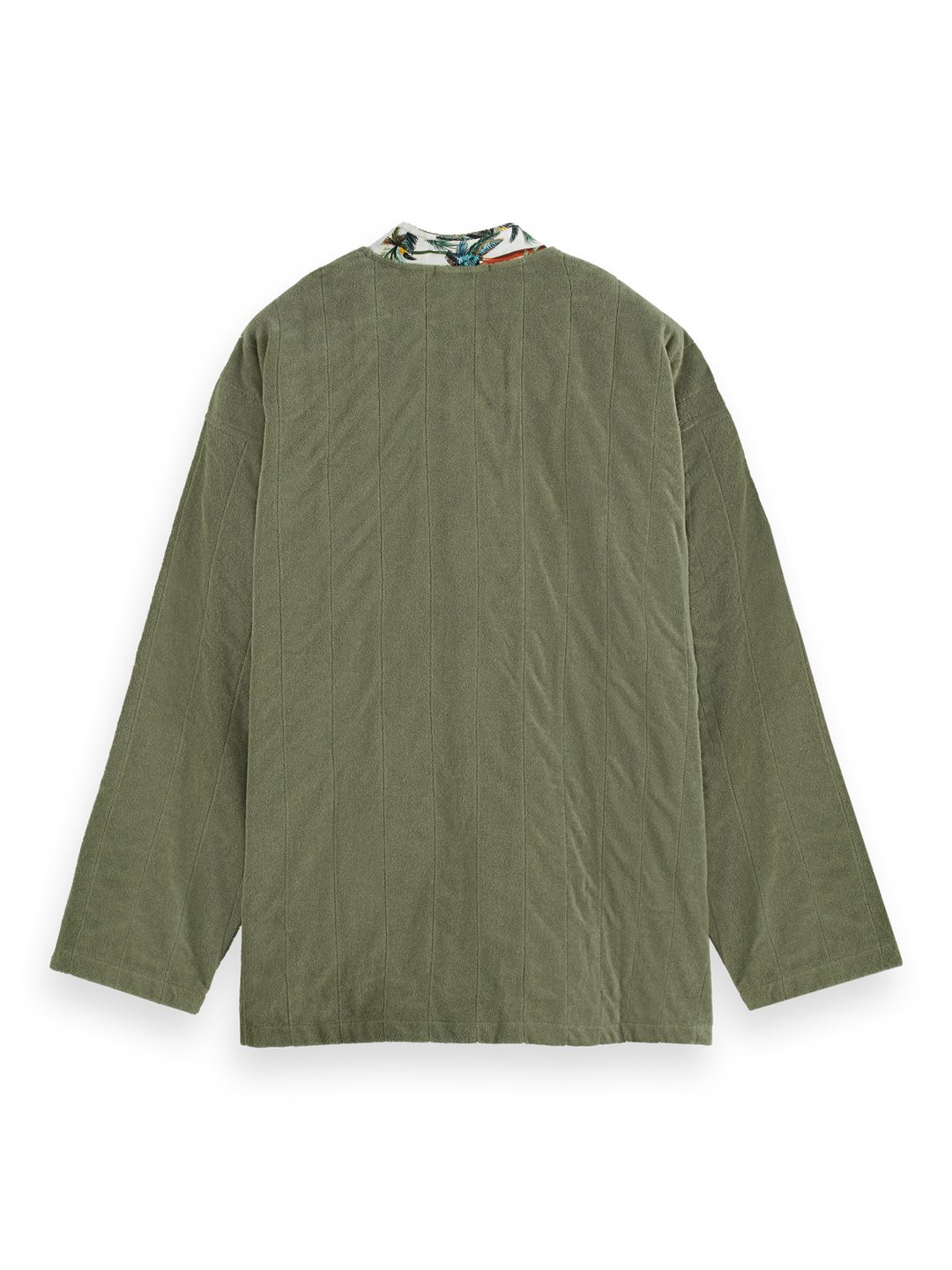 Reversible Kimono Jacket in Army | Buster McGee