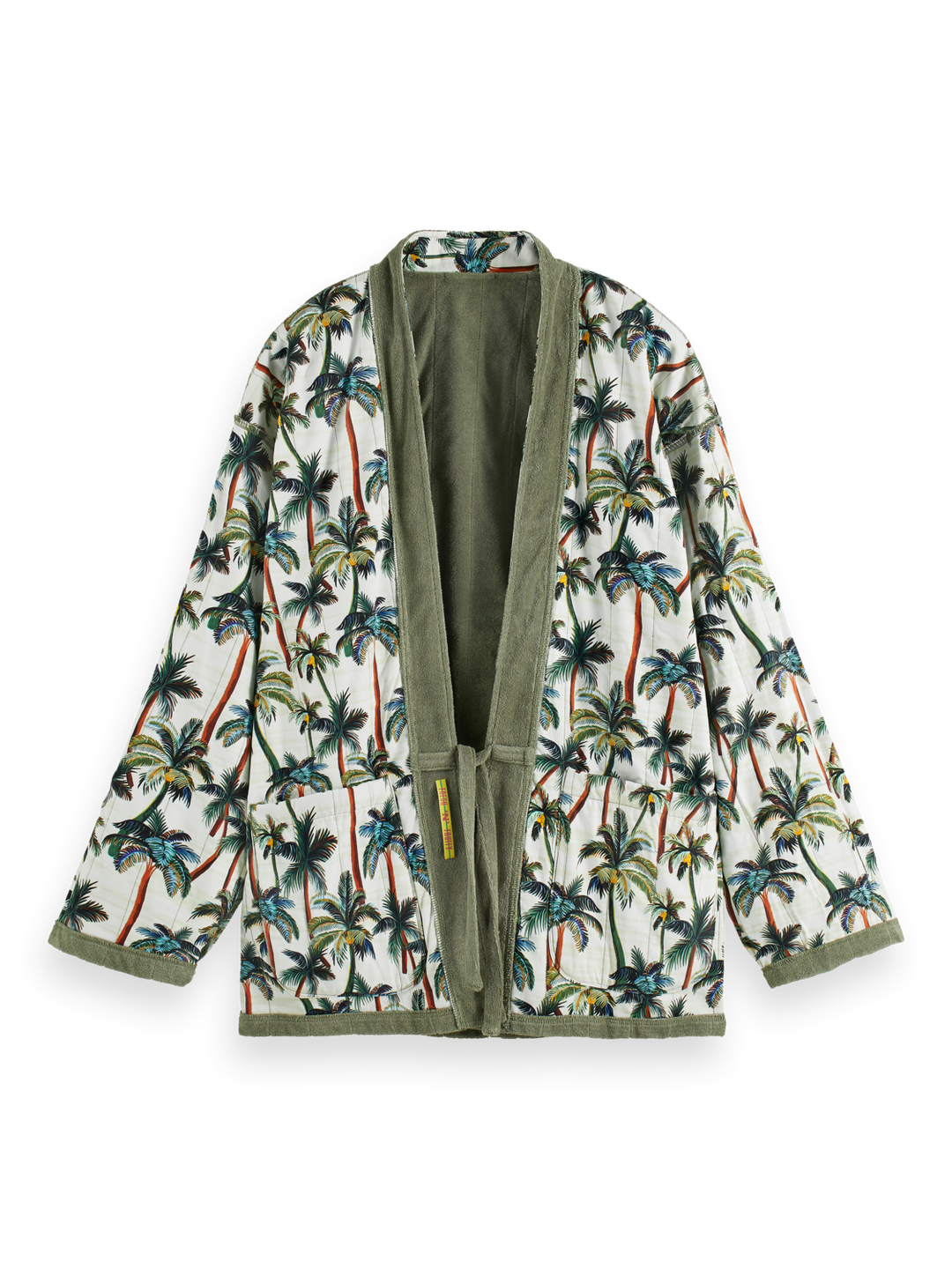 Reversible Kimono Jacket in Army | Buster McGee