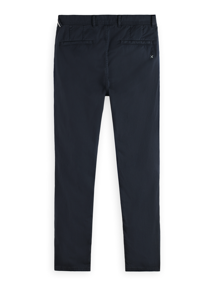 Mott Garment Dyed Pima Cotton Chino in Navy | Buster McGee Daylesford