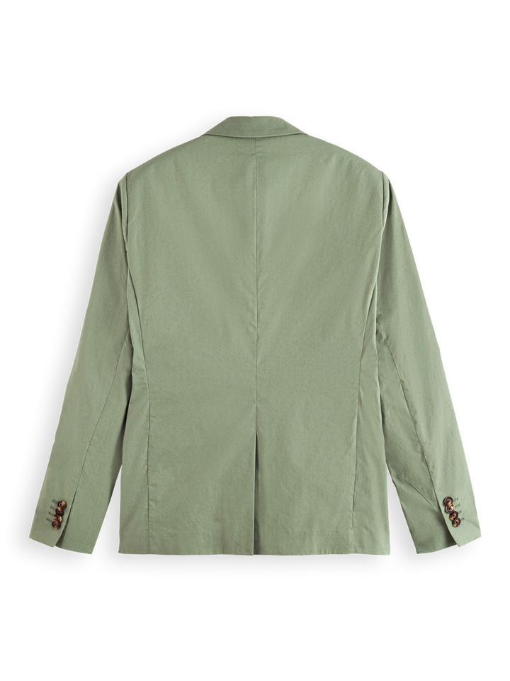 Unconstructed Dressed Poplin Blazer in Army | Buster McGee Daylesford