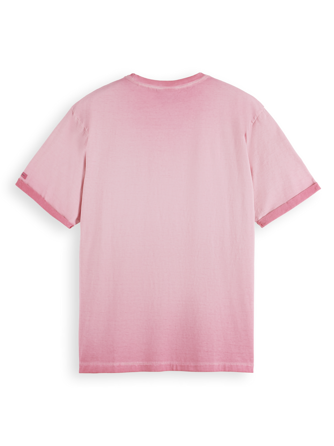 Cold Dye Tee with Chest Artwork in Cerise | Buster McGee Daylesford