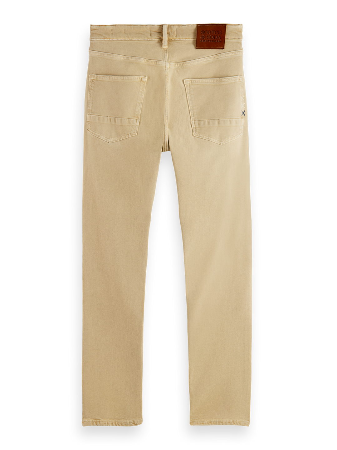 Ralston Garment-Dyed Slim-Fit Jeans in Sand | Buster McGee Daylesford