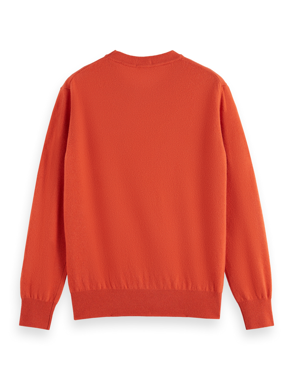 Recycled Wool-Cashmere Blend Pullover in Red Skies | Buster McGee