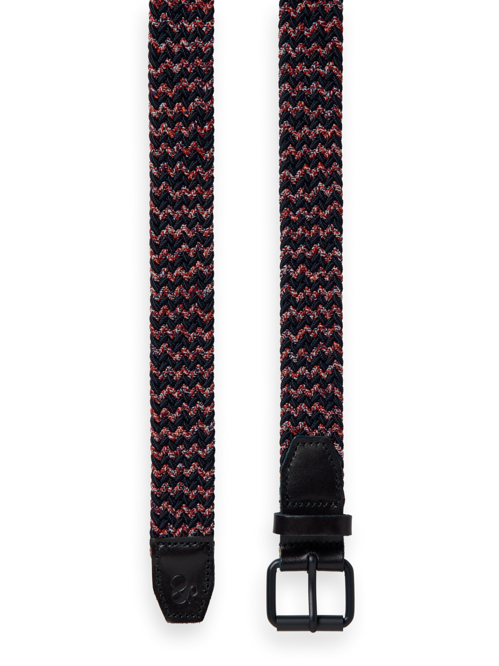 Braided Leather and Cord Belt in Night | Buster McGee Daylesford